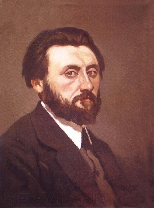 Claude Monet Portrait of Ernest Cabade